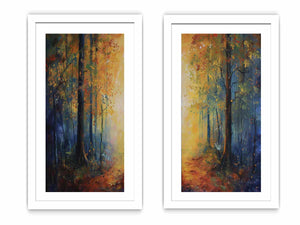 Forest Panel Art set