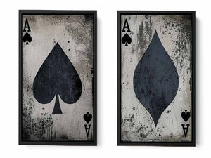Poker Spade Panel Art