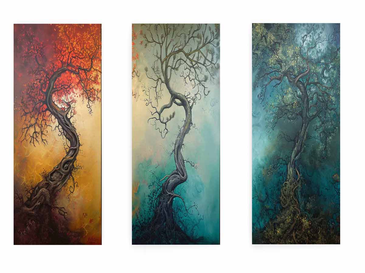 3 Panel Painting