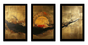 3 Panel Group Art Painting