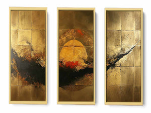 3 Panel Group Art Painting