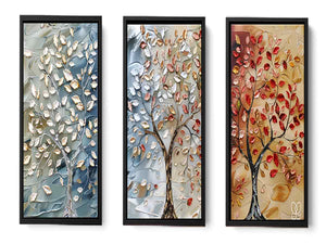 3 Piece Tree Art Painting Set