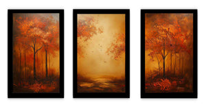 3 Piece Tree Art Set