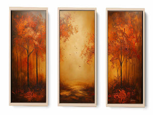 3 Piece Tree Art Set