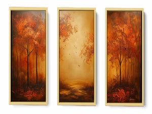 3 Piece Tree Art Set