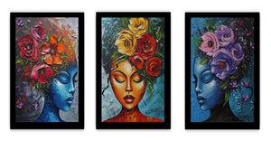 3 Piece women Art Set