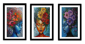 3 Piece women Art Set