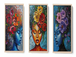 3 Piece women Art Set