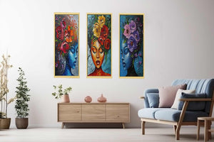 3 Piece women Art Set