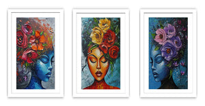 3 Piece women Art Set