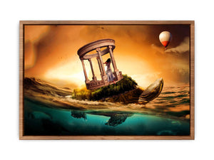 Turtle Fantasy Painting Artwork