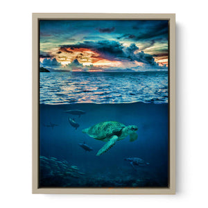 Turtle Wall art Oil Painting