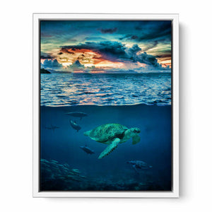 Turtle Wall art Oil Painting