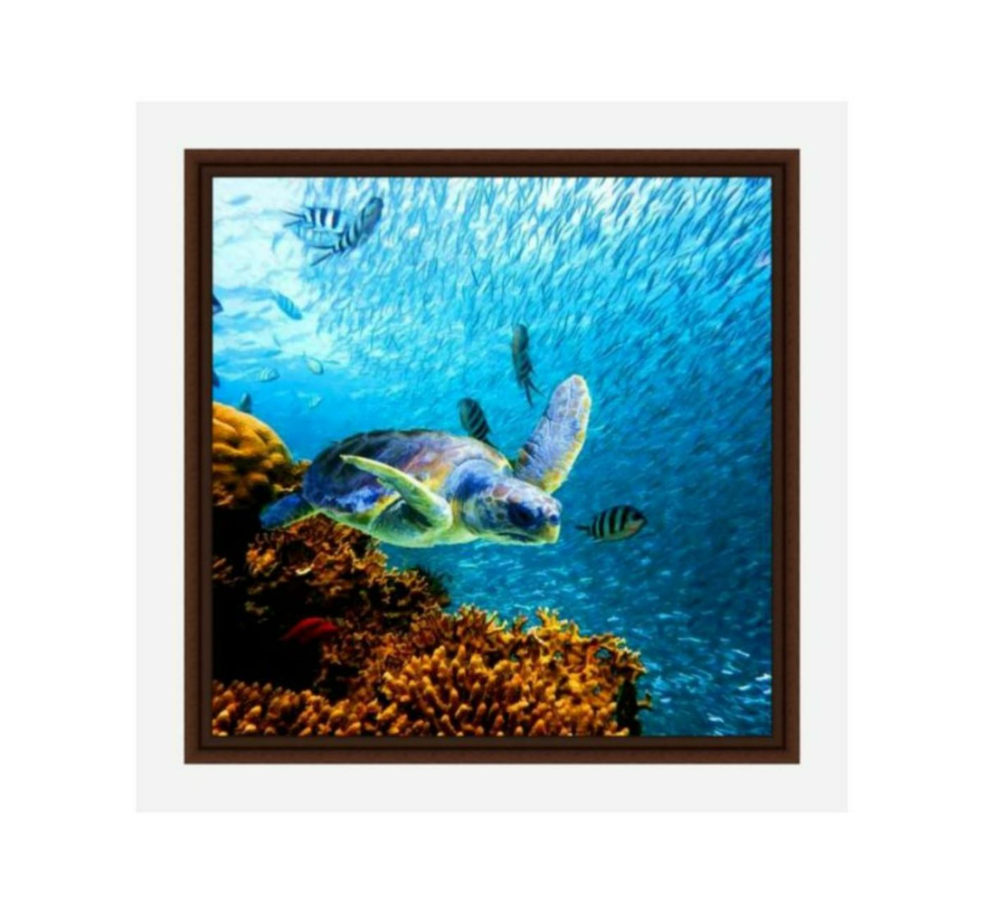 Turtle art Oil Painting