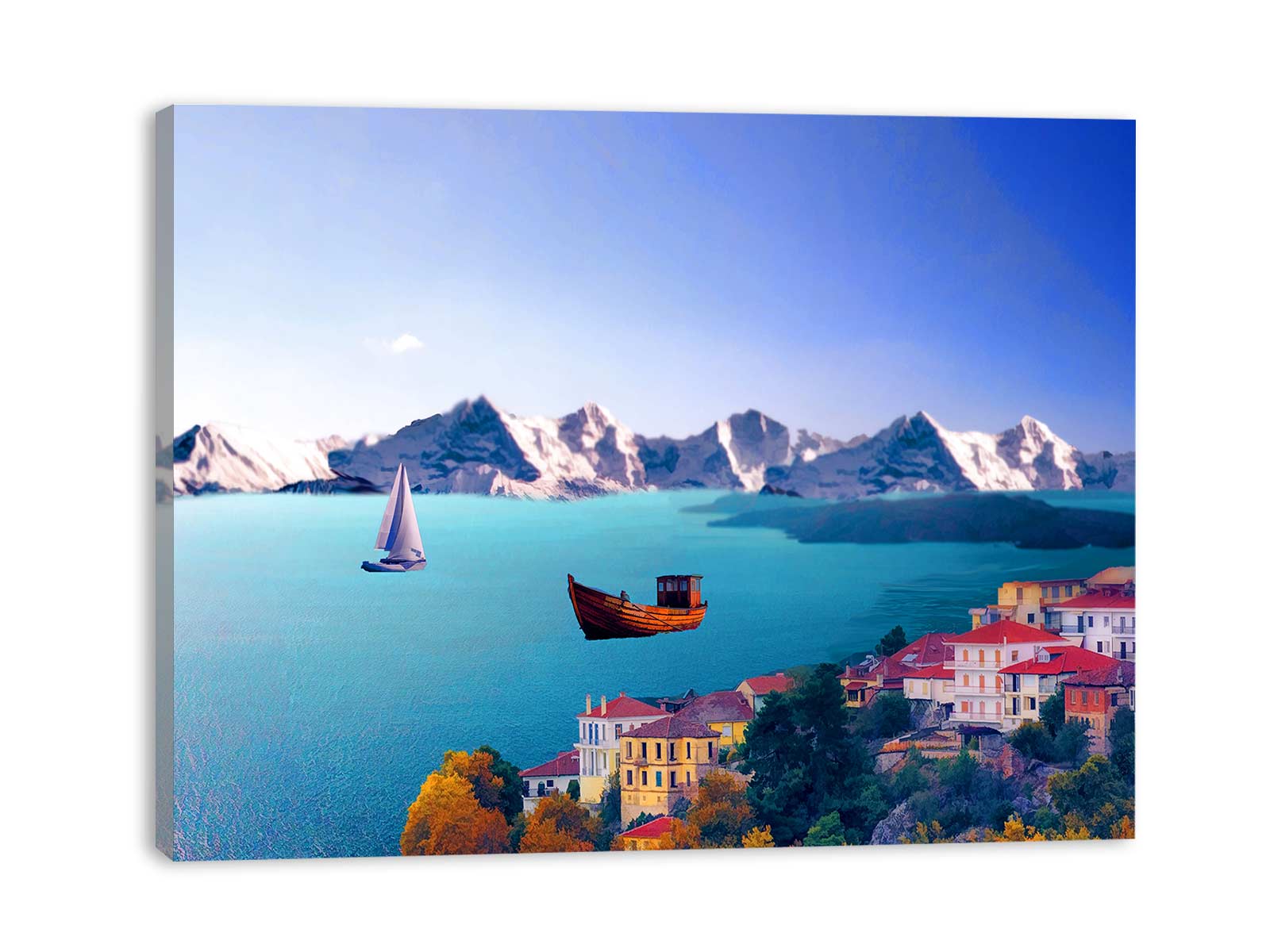 Santorini Painting 3