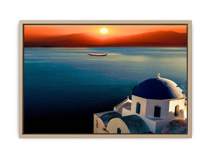 Santorini Painting 4