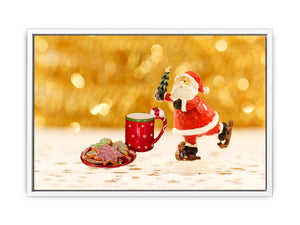 Santa Christmas Painting