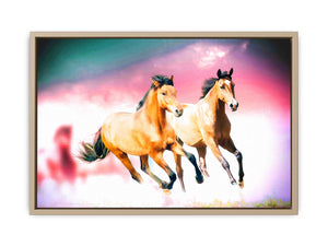 Running Horse Art Painting