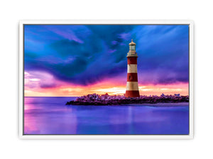Lighthouse and Sea Painting