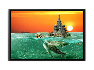 Tortoise Sea Painting