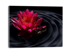 Lily Flower Art Painting