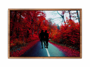 Couple Walk Painting