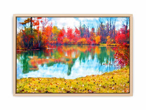 Fine Art Lake Painting