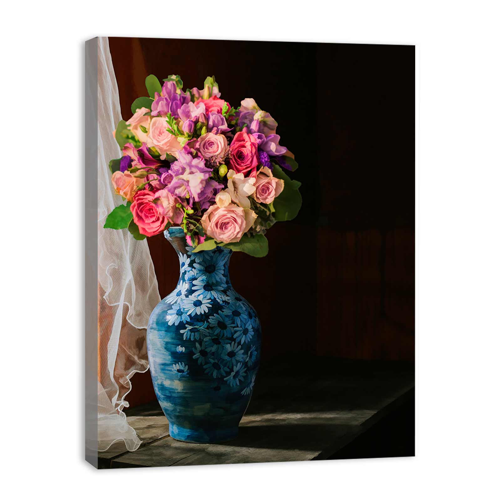 Flower and Vase Painting