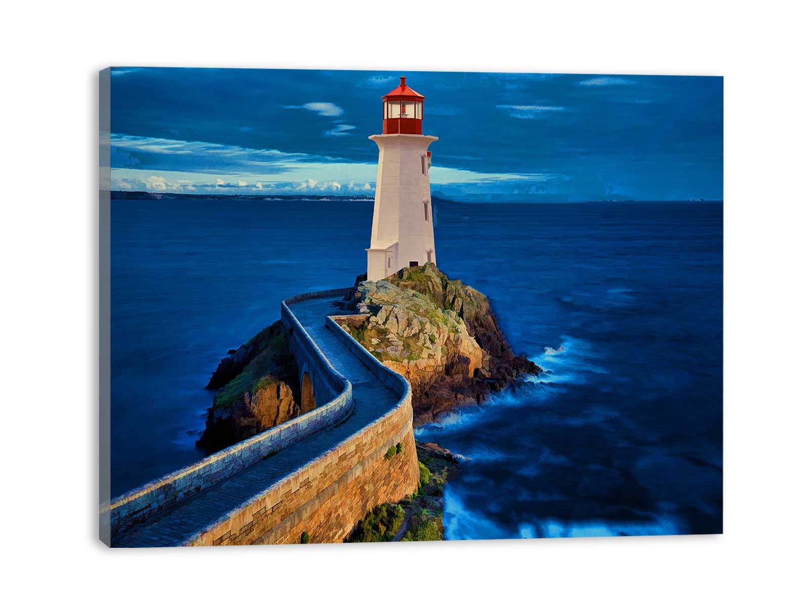 Pathway to Lighthouse Painting