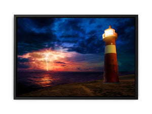 Lighthouse Lightning Painting