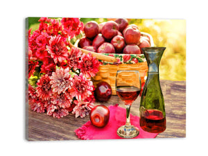 Apples and Wine Painting