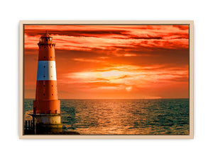 Sea Lighthouse Painting