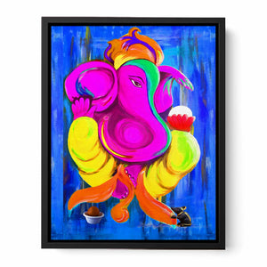 Ganesha Pink Painting