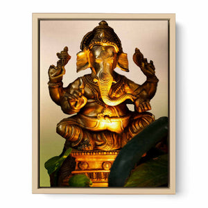 Ganesha Gold Painting