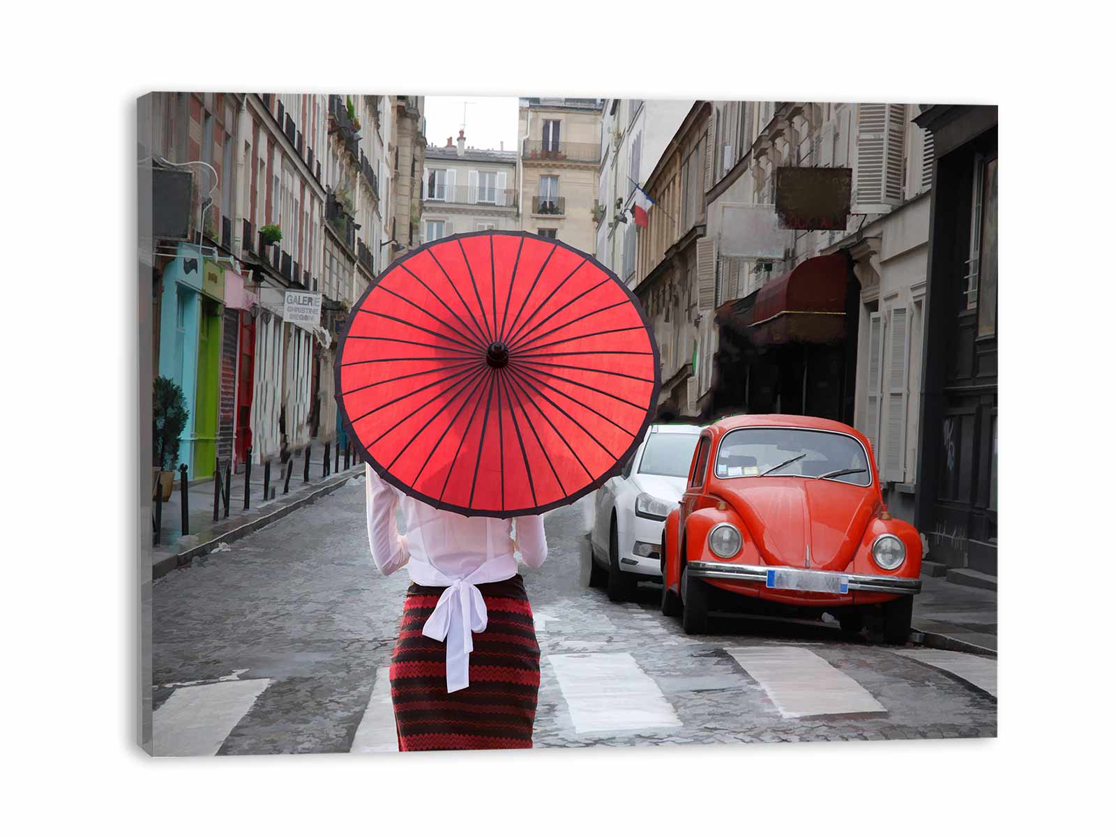 Umbrella Women Painting