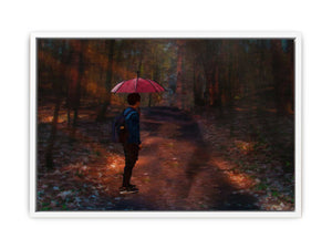 Umbrella Forest Painting