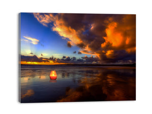 Ocean Sunset Painting