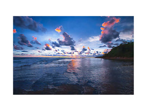 Ocean Clouds Painting