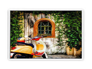 Vespa Scooter Painitng