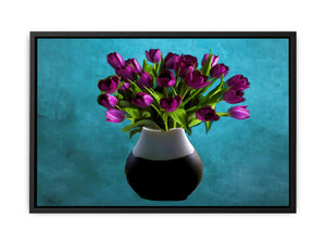 Purple Flowers Painting