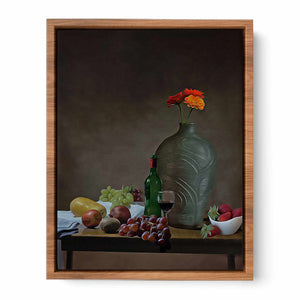 Wine Glass Still Life Painting 2