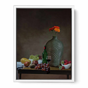 Wine Glass Still Life Painting 2