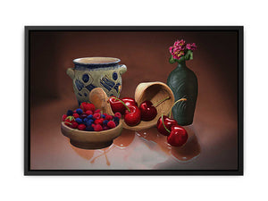Cherry Still Life Painting