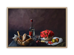 White Wine Painting