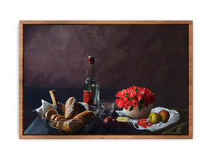 White Wine Painting