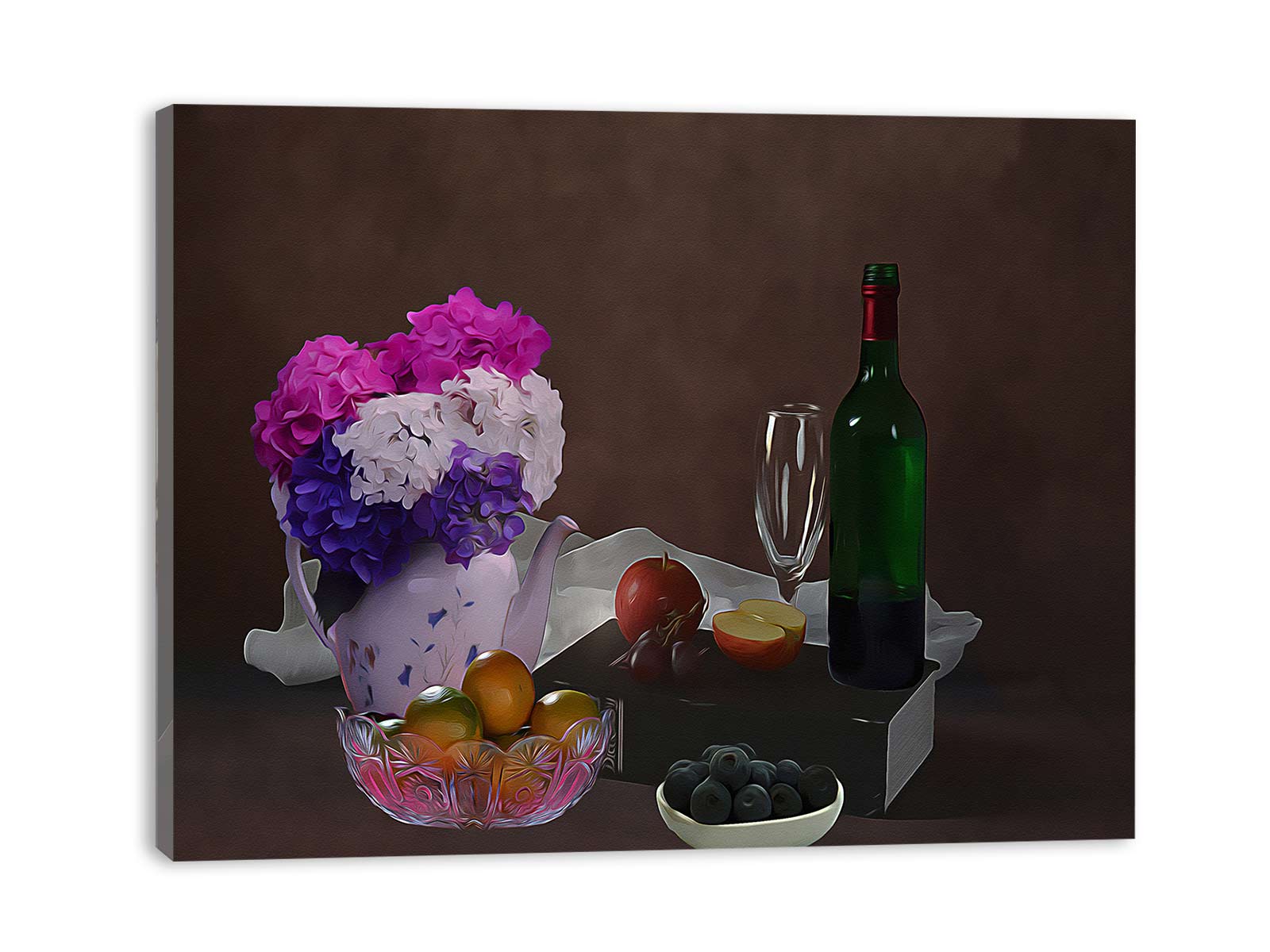 Still Life Wine Painting 2