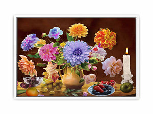 Vintage Flowers Painting