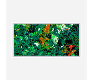 Abstract Green Painting