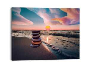 Stacking Stones Painting