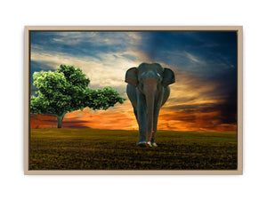 Elephant & Tree Painting